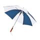 P850.229  Deluxe 23&quot; automatisk paraply hvit/lysebl&#229;